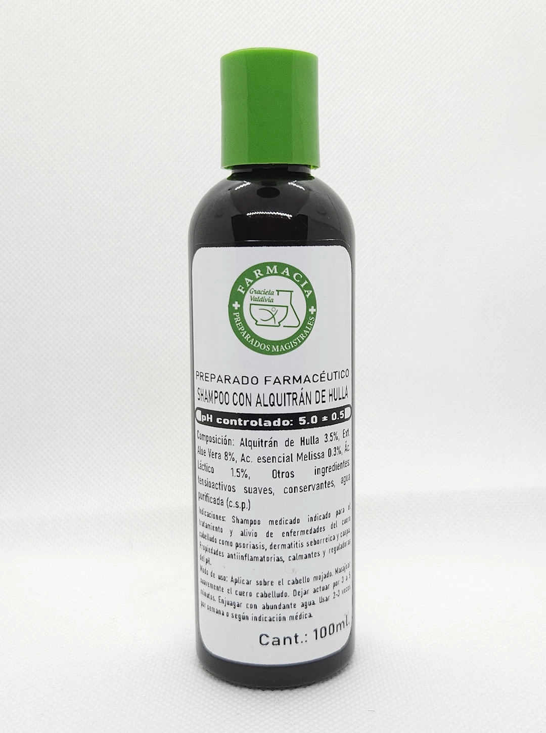 Shampoo con Alquitrán de Hulla