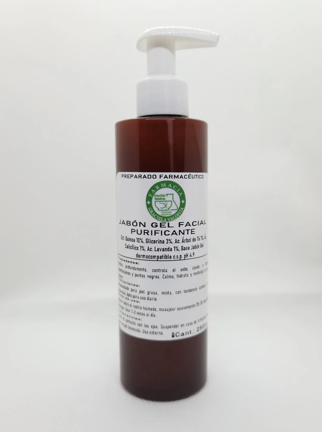 Jabón Gel Facial Purificante
